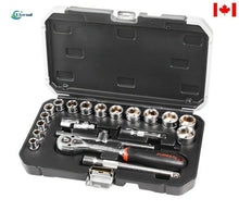 Load image into Gallery viewer, 20 pc 3/8&quot; Socket set
