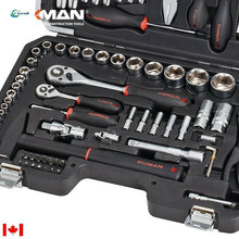 Load image into Gallery viewer, 72pc 1/2&quot;&amp;1/4 Socket tools set
