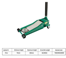 Load image into Gallery viewer, 3 Ton Hydraulic Garage Floor Service Jack Low Profile Double Pump
